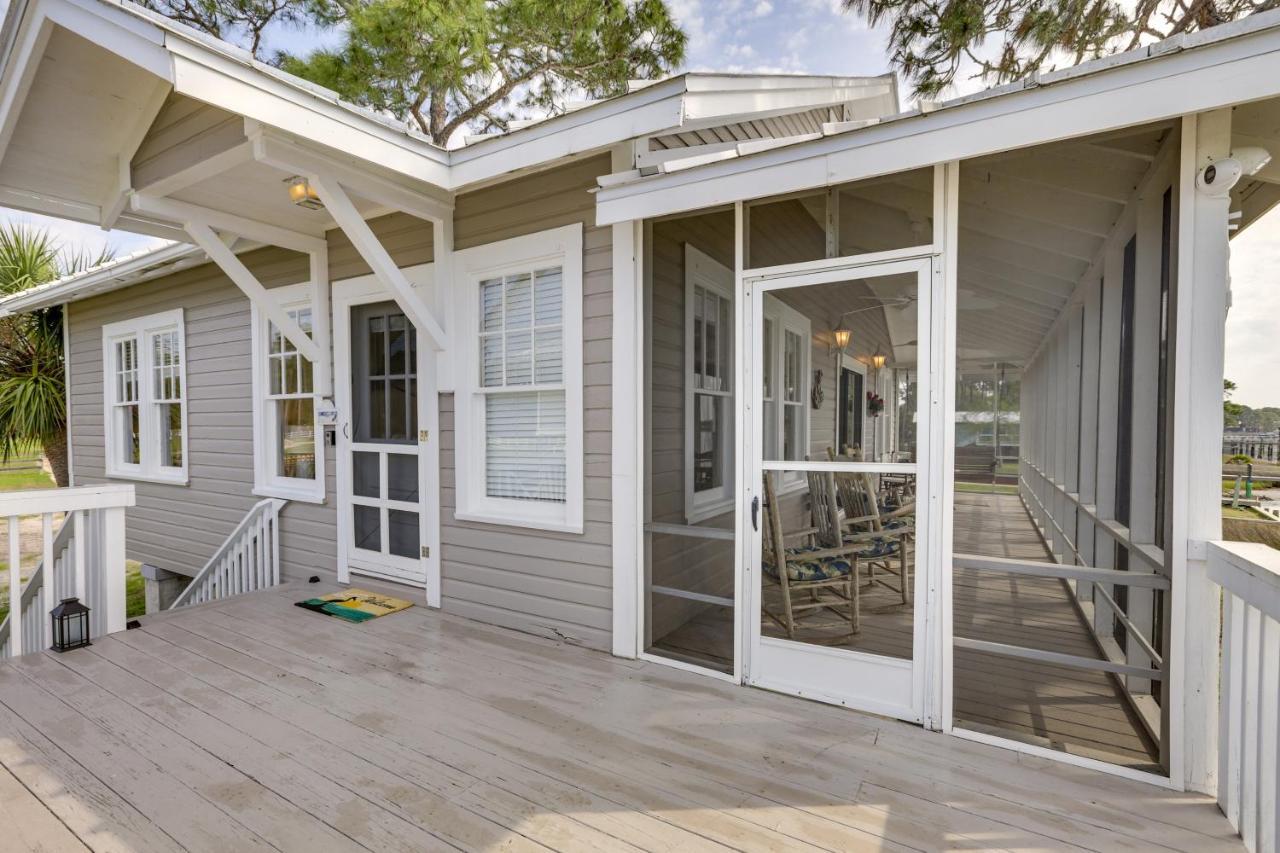 Waterfront Ochlockonee Bay Cottage With Views! Panacea Exterior foto