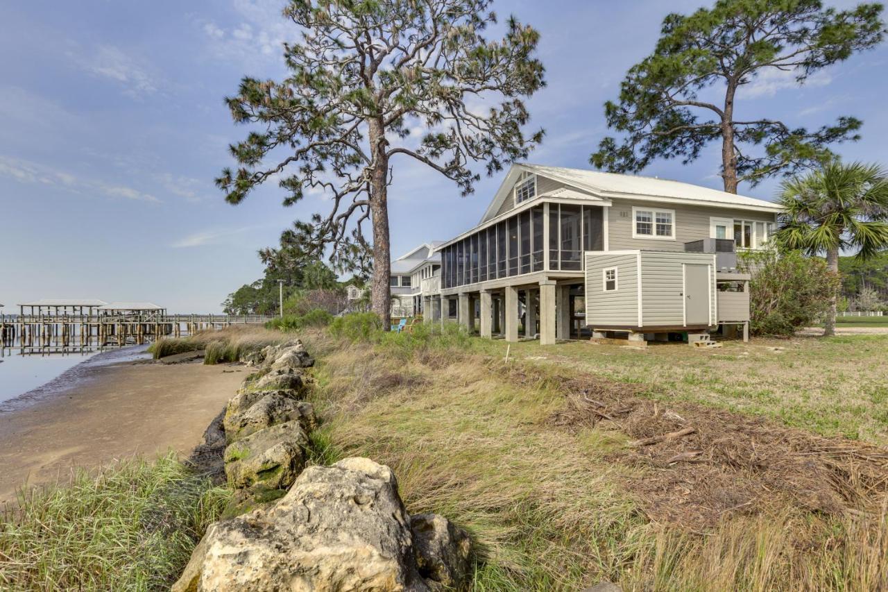 Waterfront Ochlockonee Bay Cottage With Views! Panacea Exterior foto