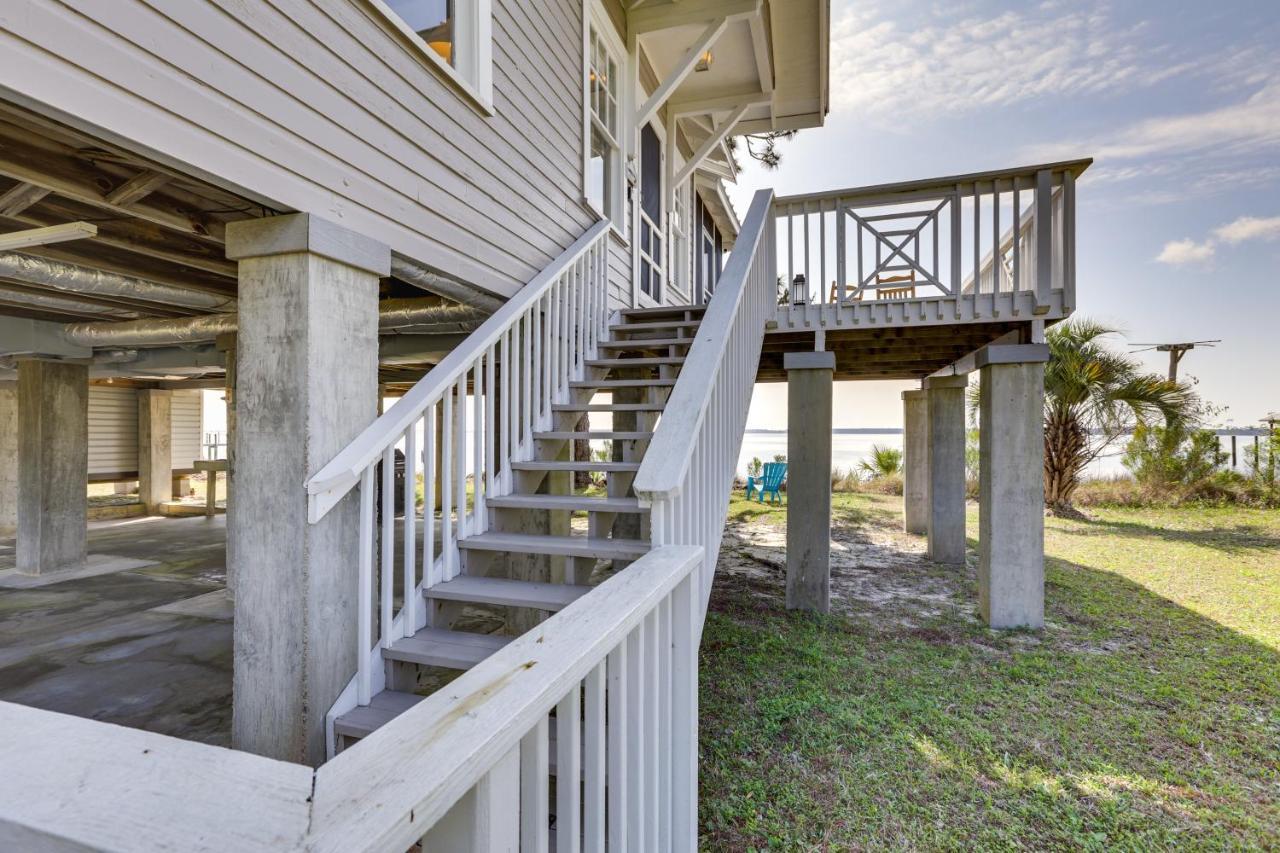 Waterfront Ochlockonee Bay Cottage With Views! Panacea Exterior foto
